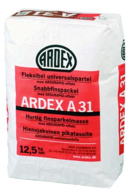 FINSPACKEL A31 GRÅ 12.5KG ARDEX 31212