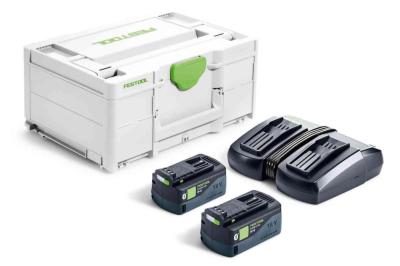 LADDPAKET FESTOOL SYS 18V 2X5,0/TCL 6 DUO