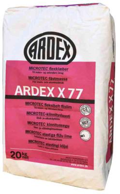 ARDEX X 77 GRÅ 20 KG ARDEX 31709